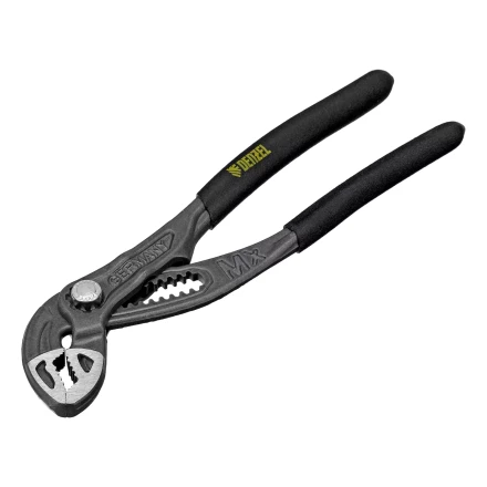 Клещи переставные Denzel 17905, кнопочный механизм, обливные рукоятки, 180 мм купить в Надыме