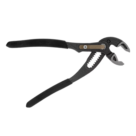 Клещи переставные Denzel 17905, кнопочный механизм, обливные рукоятки, 180 мм купить в Надыме