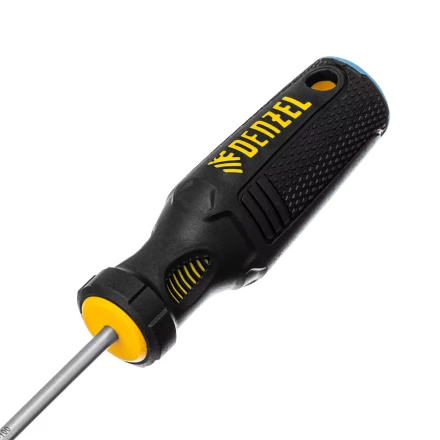 Отвертка, SL4х100 мм, S2, 3к рукоятка Denzel 121927 купить в Надыме