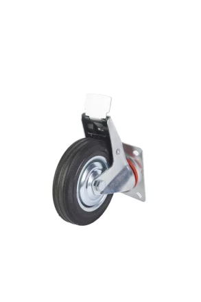 Колесо поворотное резина SCb 63 160 мм с тормозом (F) 1001719 купить в Надыме