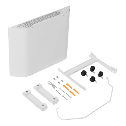 Конвектор электрический Denzel XCE-1000, 230 В, 1000 Вт, X-образный нагреватель белый 98130 купить в Надыме