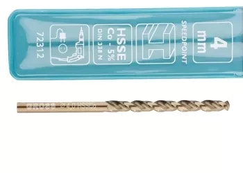 Сверло спиральное по металлу, 4,0 мм, HSS-Co  GROSS 72312 купить в Надыме