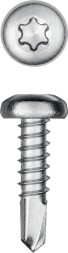 Нержавеющие саморезы DS-P с полукруглой головкой, коробка 300931-35-013