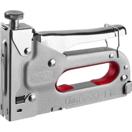 Степлер с регулировкой силы удара, металлический корпус, для тонкой скобы тип 53 (4-14 мм), MIRAX 3144 купить в Надыме