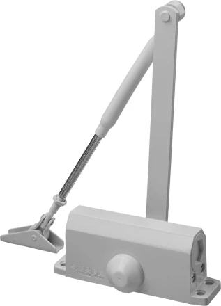 Доводчик дверной ЗУБР "ПРОФЕССИОНАЛ", для дверей массой до 80 кг, цвет белый 37911-80 купить в Надыме