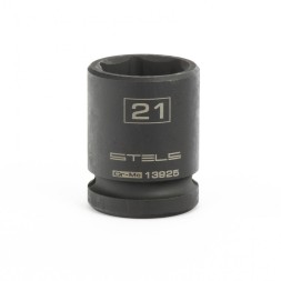 Головка ударная шестигранная 21 мм 1/2 CrMo Stels 13925