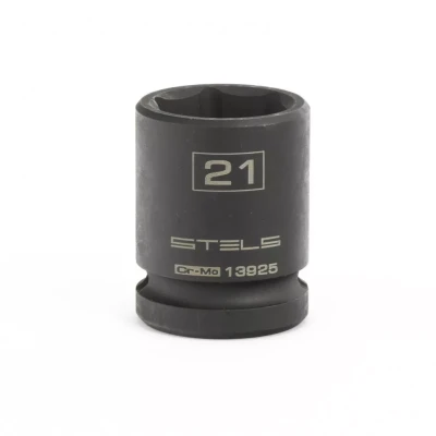 Головка ударная шестигранная 21 мм 1/2 CrMo Stels 13925