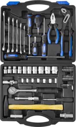 Набор слесарно-монтажного инструмента СИБИН, 56 предметов 27765-H56 купить в Надыме