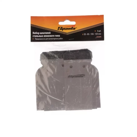 Набор шпателей японских стальных 60-80-100-120 мм 4 шт SPARTA 852605 купить в Надыме