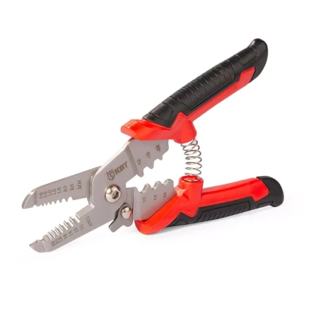 Многофункциональный стриппер КВТ WSS-01 для снятия изоляции с проводов 0.35–6.0 мм (102398) купить в Надыме