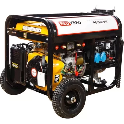 Генератор бензиновый сварочный RD190EBW RedVerg купить в Надыме