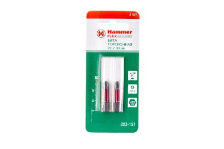 Бита HAMMER PZ2 30мм (2шт.) купить в Надыме