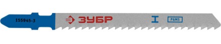 Полотна ЗУБР &quot;ЭКСПЕРТ&quot;, T127D, для эл/лобзика, HSS, по алюминию, мягкому металлу, EU-хвостовик, шаг 3мм, 75мм, 3шт 155945-3 купить в Надыме