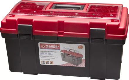 Ящик ЗУБР "МАСТЕР" пластмассовый для инструмента, 24" 38180-24 купить в Надыме