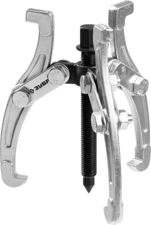 ЗУБР внешний d 25 - 160 мм, внутренний d 45 - 135 мм, шарнирный трехзахватный съемник, Профессионал (43318-110) купить в Надыме