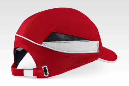 ЗУБР БИНОМ, красная, ударопрочный корпус, укороченный козырёк 55мм, размер от 54 до 59см, защитная каскетка, Профессионал (11096) купить в Надыме