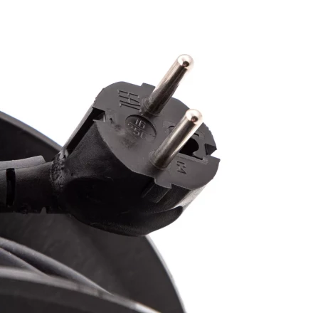 Удлинитель силовой 30 м, 16А, тип УХ10, ПВС, усиленный, на кабельной катушке, 4 розетки без заземления Сибртех 95868 купить в Надыме