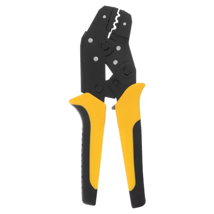 Клещи для обжима неизолированных наконечников НК и НВ, разъемов РП, 0,25 - 2,5 мм2 Denzel 17745 купить в Надыме