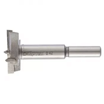 Сверло Форстнера по дереву 42 мм цилиндрический хвостовик СИБРТЕХ 704842 купить в Надыме