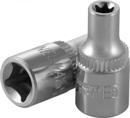 Торцевая головка 1/4&quot;DR внешний TORX Е-6 S06H206  Jonnesway 49700 купить в Надыме