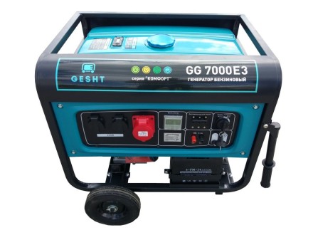 Трехфазный бензиновый генератор GESHT GG7000E3 купить в Надыме
