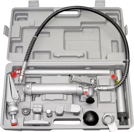 Растяжка гидравлическая 4 т набор из 12 предметов 7 сменных насадок в пласт кейсе MATRIX 513345 купить в Надыме