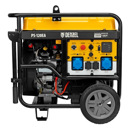 Генератор бензиновый Denzel PS-120EA, 12 кВт,230 В, 40л, разъём ATS,эл.старт купить в Надыме