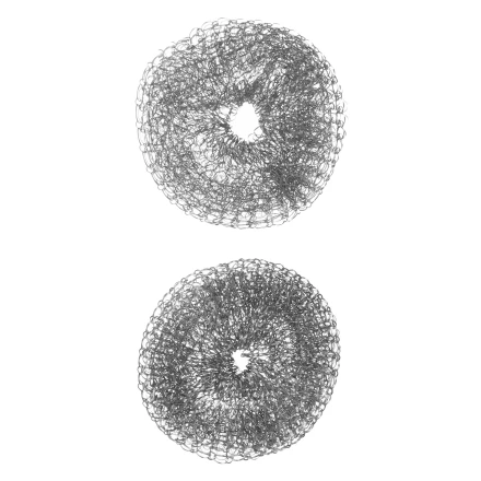 Скраб для посуды, металлический, 2 шт., Home Palisad 923705 купить в Надыме
