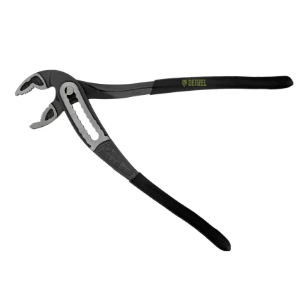 Клещи переставные Denzel 17902, обливные рукоятки, 240 мм купить в Надыме