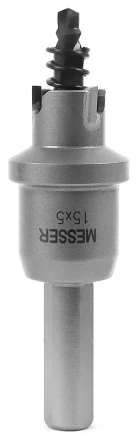 ТСТ коронка MESSER 15X5 с центрирующим сверлом и толкающей пружиной купить в Надыме