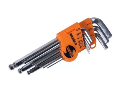 Набор шестигранников дюймовых с шаром 9 штук блистер Энкор 20896 купить в Надыме