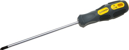Отвертка STAYER &quot;MAX-GRIP&quot; Regular, Cr-V, намагниченная, PZ №1х200мм 25822-1-200 G купить в Надыме