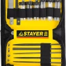 Набор STAYER Нож “MASTER” для точных работ в комплекте с лезвиями различной формы и надфилями, в чехле,38 предметов 09145-H38 купить в Надыме