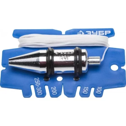 Отвес ЗУБР "ЭКСПЕРТ" строительный со шнуром и безопасным наконечником, 150 г 06347-15_z01 купить в Надыме