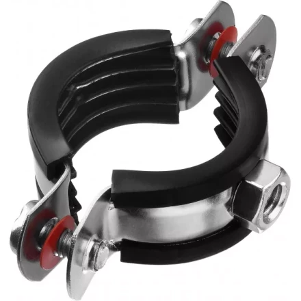 Хомут трубный с гайкой, оцинкованный, 1", 9шт, ЗУБР Мастер 37850-32-37 37850-32-37 купить в Надыме