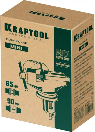 Тиски KRAFTOOL MINI настольные 32713-75 купить в Надыме
