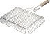 Решетка-гриль GRINDA &quot;BARBECUE&quot;, объемная, нержавеющая сталь, 340х260мм 424732 купить в Надыме