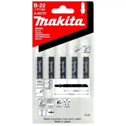 Пилки для лобзика Makita B-22 A-85737 купить в Надыме