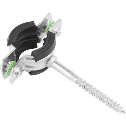 ЗУБР. Хомут трубный оцинкованный, с шурупом, 1/2", 1шт 37854-20-24-1 купить в Надыме