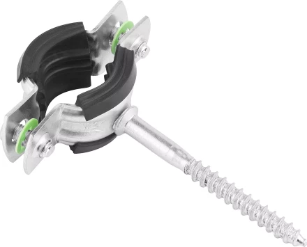 ЗУБР. Хомут трубный оцинкованный, с шурупом, 1/2", 1шт 37854-20-24-1 купить в Надыме