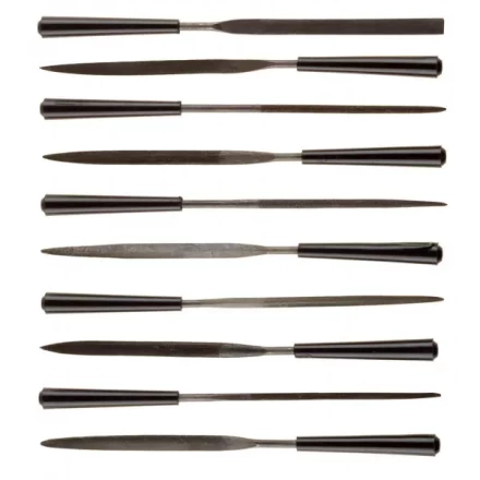 Набор STAYER "MASTER" Надфили с пластмассовой ручкой, 100мм, 10шт 16011-H10_z01 купить в Надыме