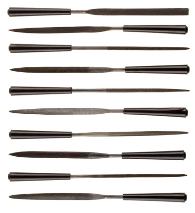 Набор STAYER "MASTER" Надфили с пластмассовой ручкой, 100мм, 10шт 16011-H10_z01 купить в Надыме