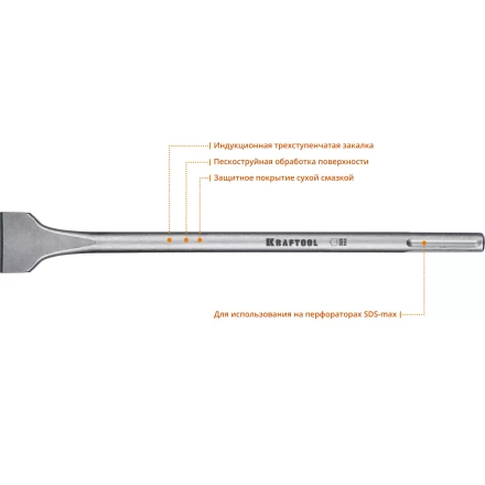 Зубило SDS-Max 29334-50-400 купить в Надыме