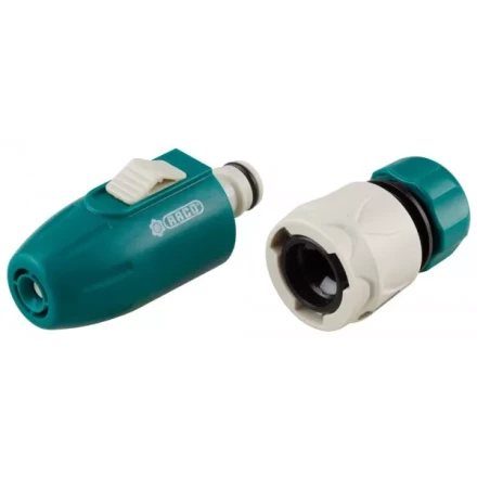 Наконечник поливочный RACO &quot;Original&quot;, регулируемый, Mini, с соединителем, 1/2&quot; 4255-55378B купить в Надыме