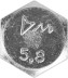 Болт ЗУБР &quot;МАСТЕР&quot; с шестигранной головкой, ГОСТ 7798-70, класс прочности 5.8, оцинкованный, M16x50мм, 5кг 303080-16-050 купить в Надыме