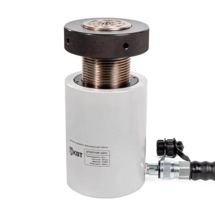 Домкрат грузовой с фиксирующей гайкой КВТ ДГ-30П100Г серия ПРОФИ (84583) купить в Надыме