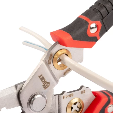 Многофункциональный стриппер КВТ WSS-02 для снятия изоляции с проводов 0.5–6.0 мм (102399) купить в Надыме