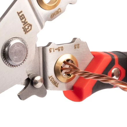 Многофункциональный стриппер КВТ WSS-02 для снятия изоляции с проводов 0.5–6.0 мм (102399) купить в Надыме