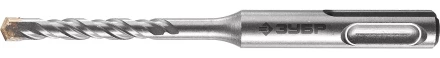 Бур по бетону SDS-Plus ЗУБР "МАСТЕР", 2 резца, спираль 4С, 6х110мм 29315-110-06 купить в Надыме