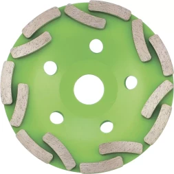 Чашка алмазная зачистная 125 мм двухрядная СИБРТЕХ 72955